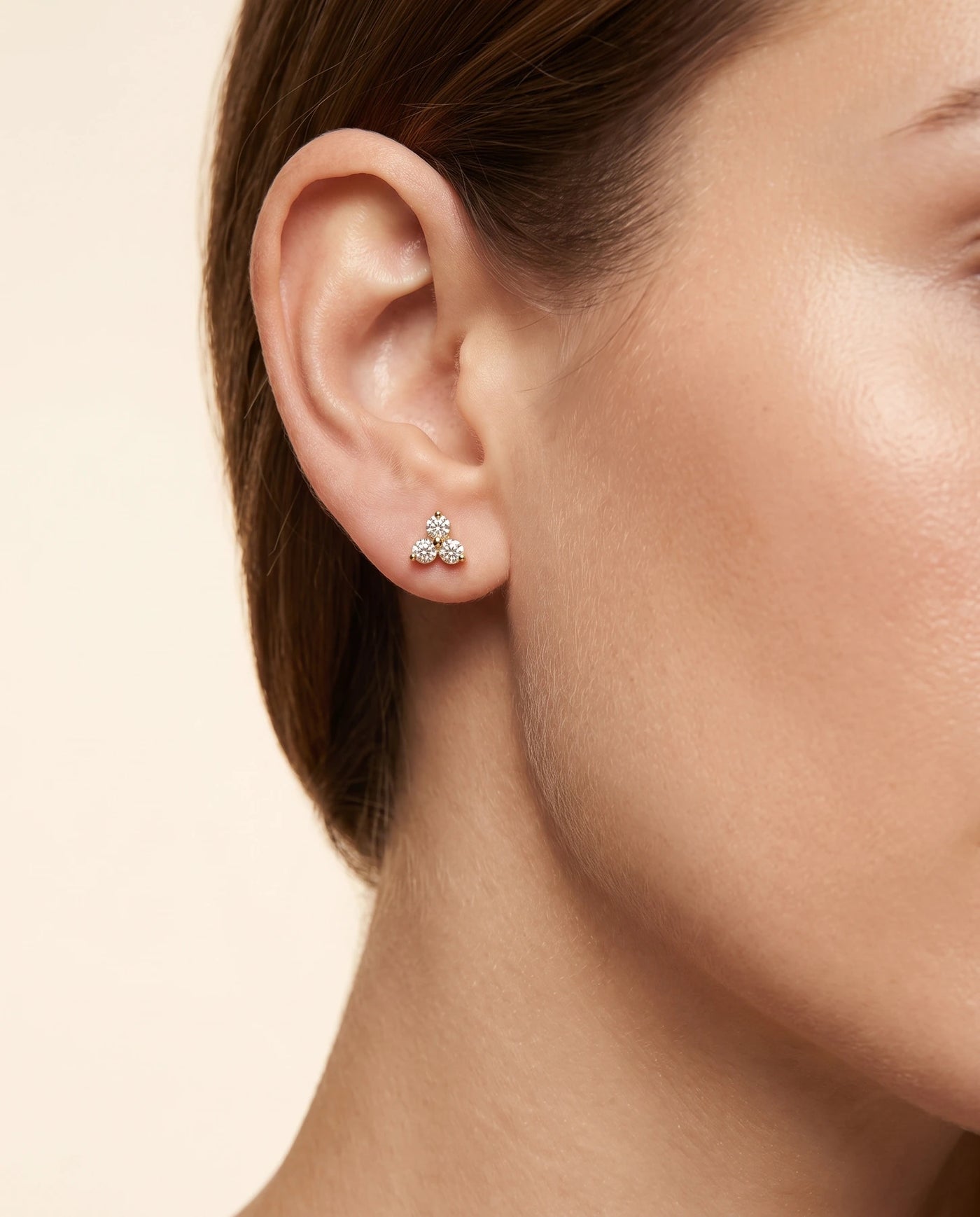 Cluster Clover Studs