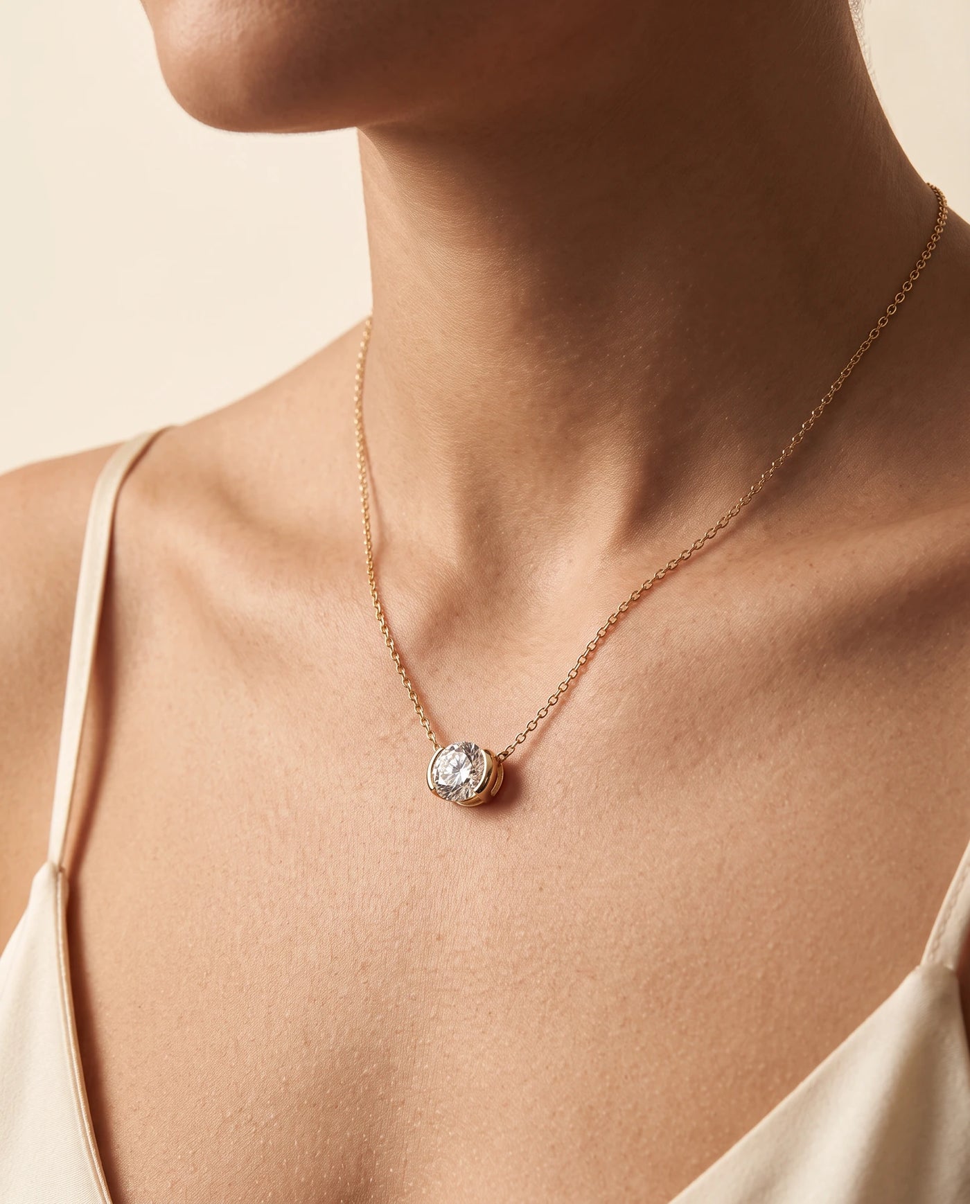 Amalfi Solitaire Necklace
