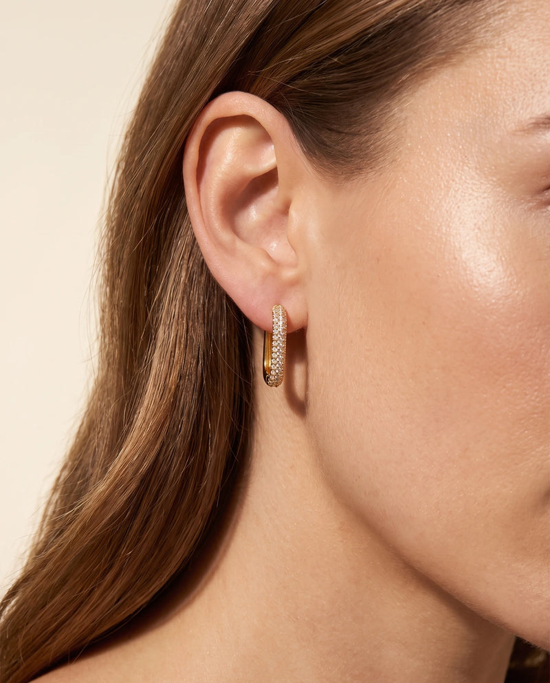 Nova Earrings worn