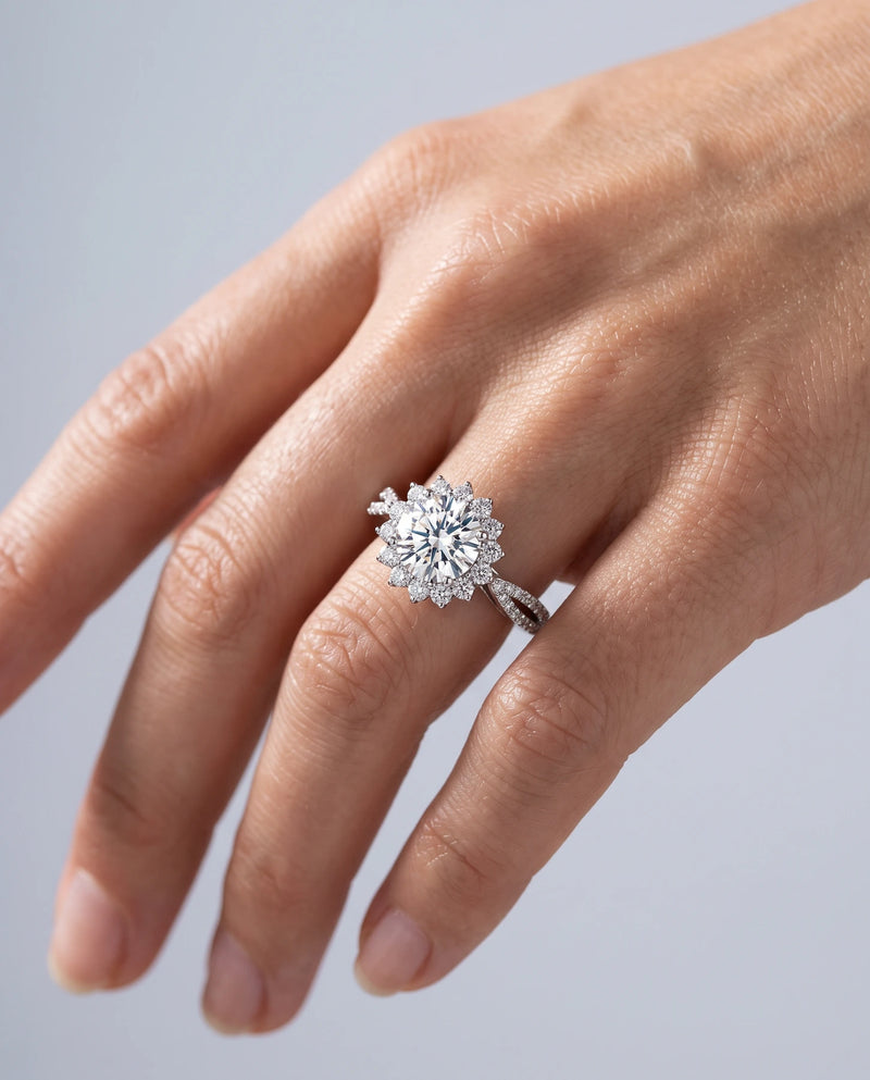 Stellar Halo Ring worn