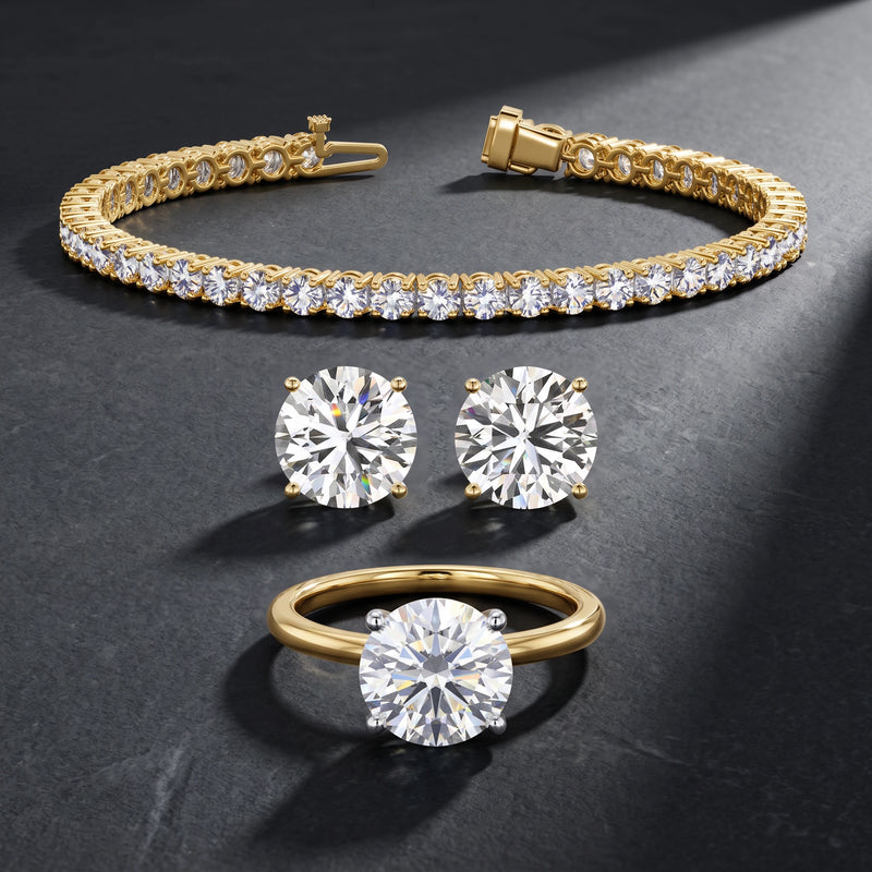 Diamond Tennis Bracelet worn